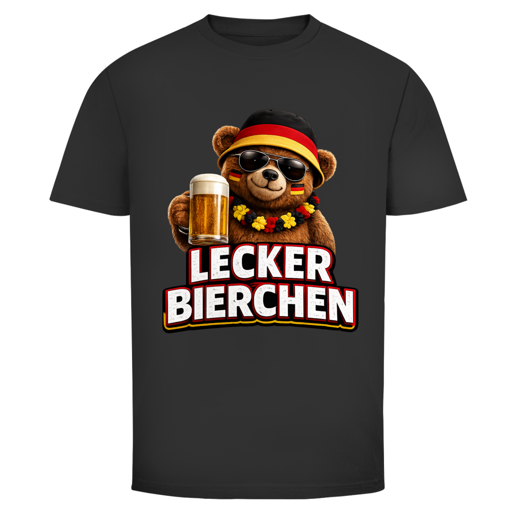 Lecker Bierchen Teddy Deutschland | Unisex T-Shirt