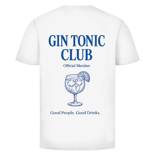 Gin Tonic Club Rückendruck | Unisex T-Shirt