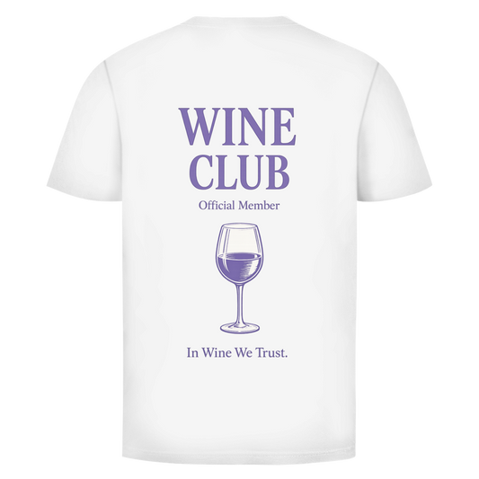 Wine Club Rückendruck | Unisex T-Shirt