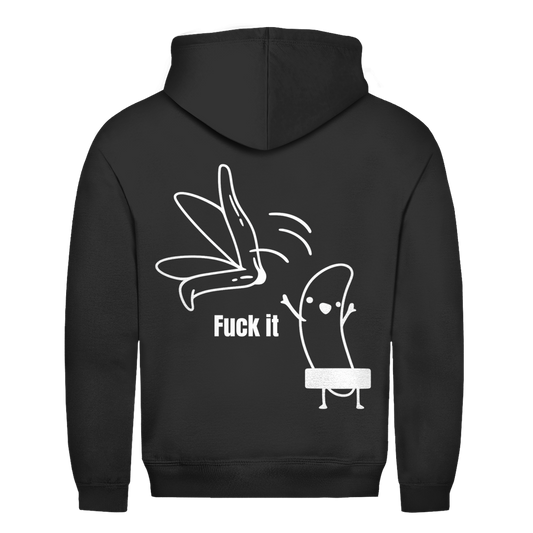 Fuck it Banana Rückendruck | Unisex Hoodie