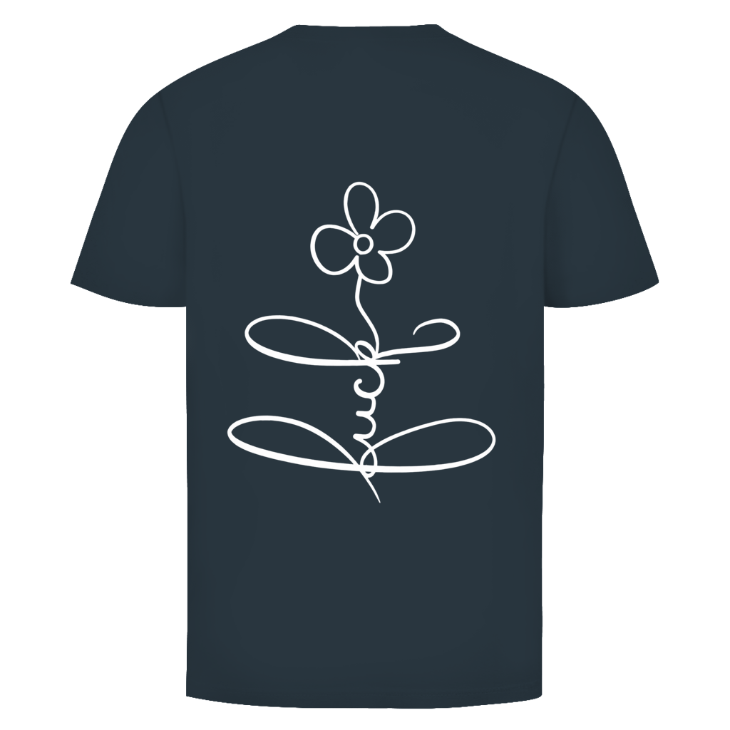 Fuckblume Rückendruck  | Unisex T-Shirt