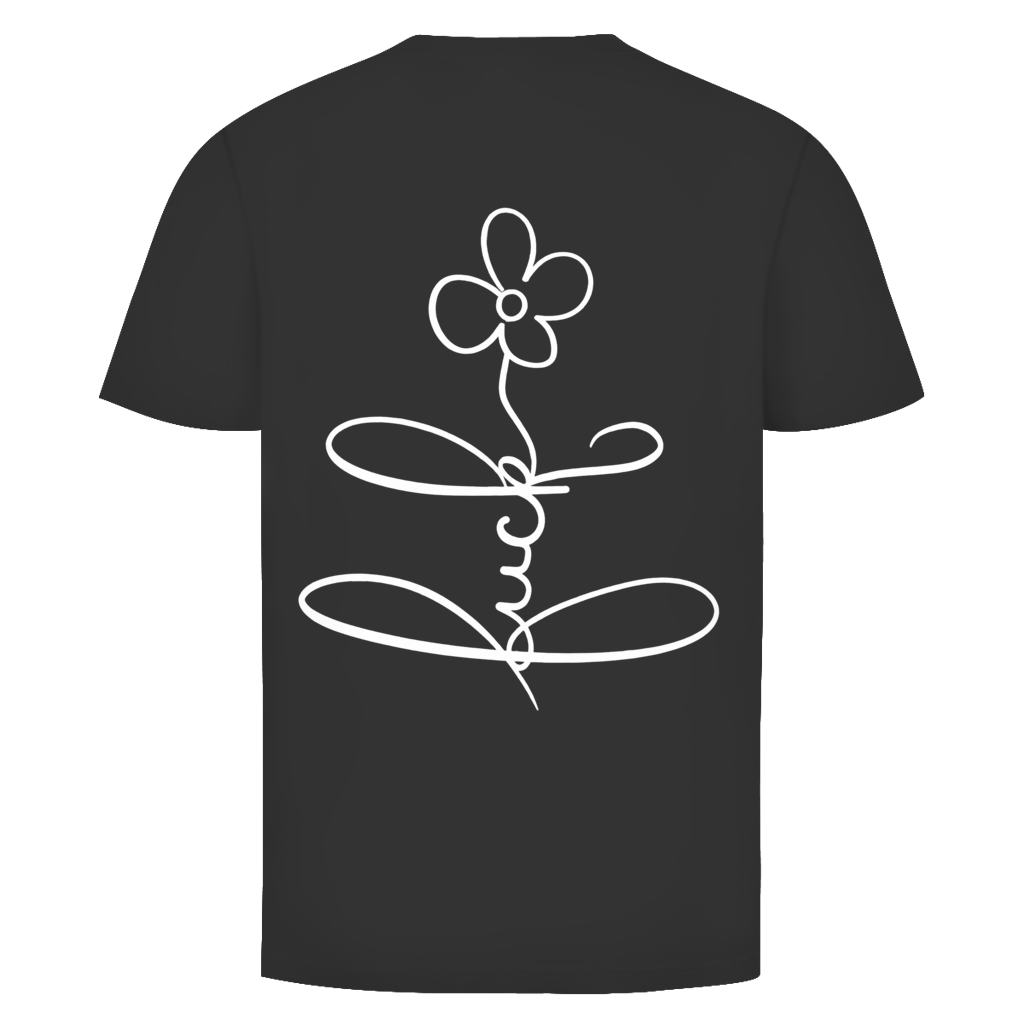 Fuckblume Rückendruck  | Unisex T-Shirt