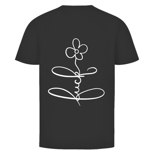 Fuckblume Rückendruck  | Unisex T-Shirt