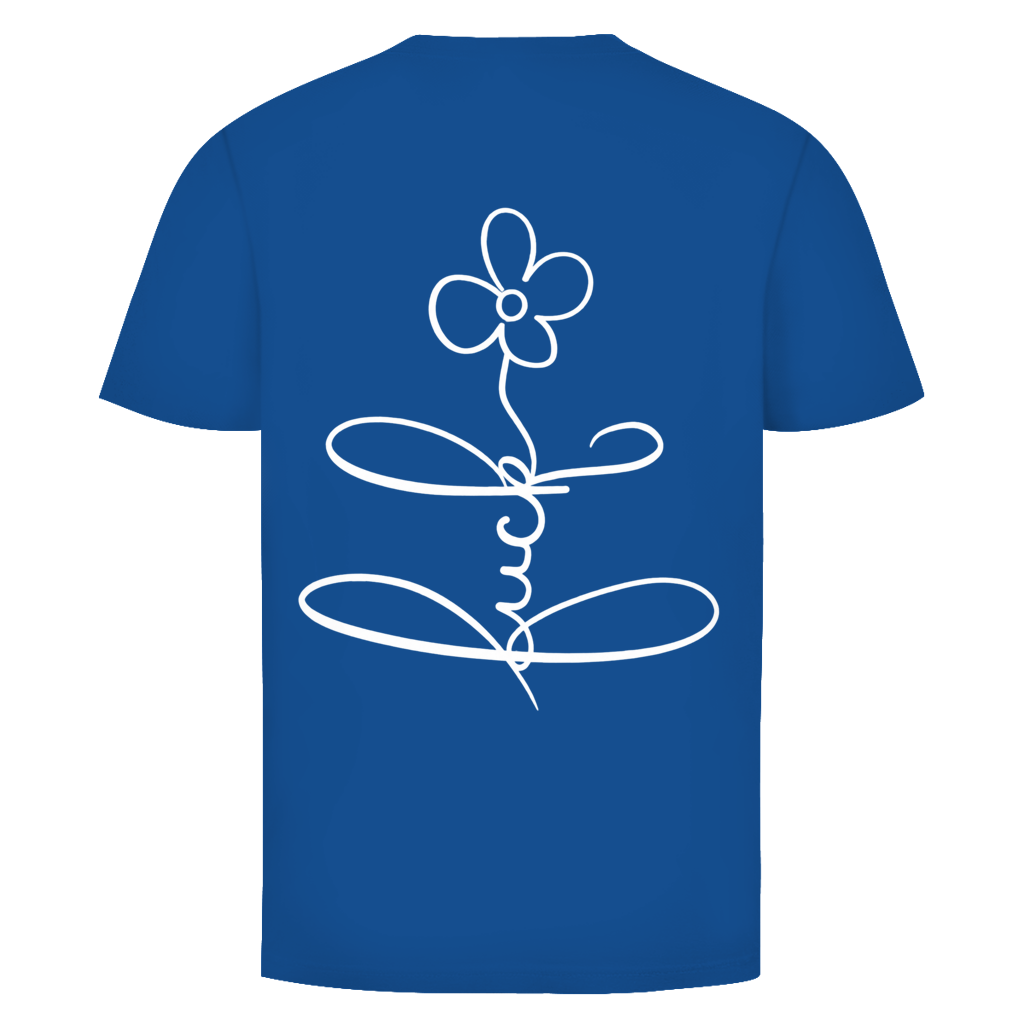 Fuckblume Rückendruck  | Unisex T-Shirt