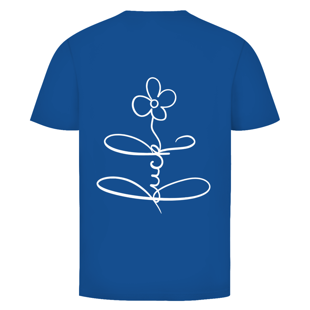 Fuckblume Rückendruck  | Unisex T-Shirt