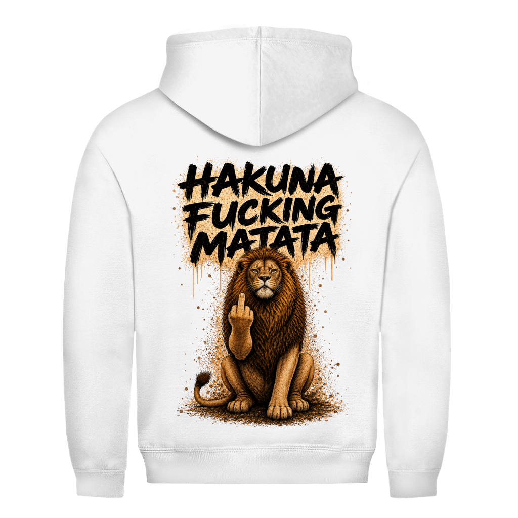 Hakuna Fucking Matata Rückendruck | Unisex Hoodie