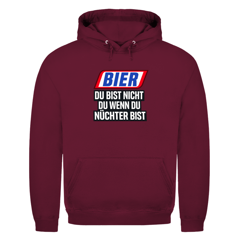 Du bist nicht du wenn du nüchtern bist | Unisex Hoodie