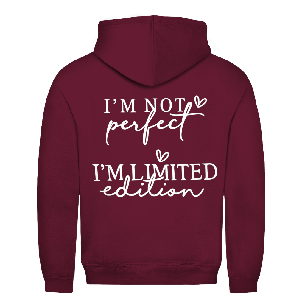 Im not perfect Rückendruck | Unisex Hoodie