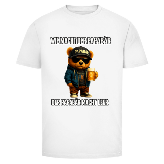 Papabär macht leer | Unisex T-Shirt