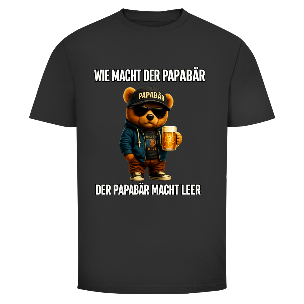Papabär macht leer | Unisex T-Shirt