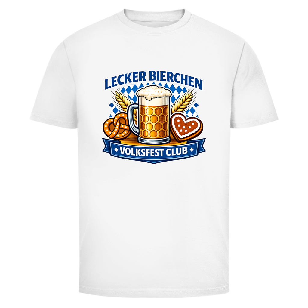 Lecker Bierchen Volksfest Club | Unisex T-Shirt