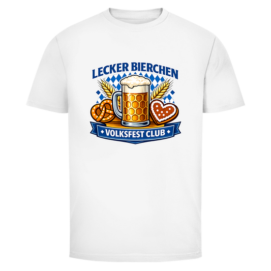 Lecker Bierchen Volksfest Club | Unisex T-Shirt