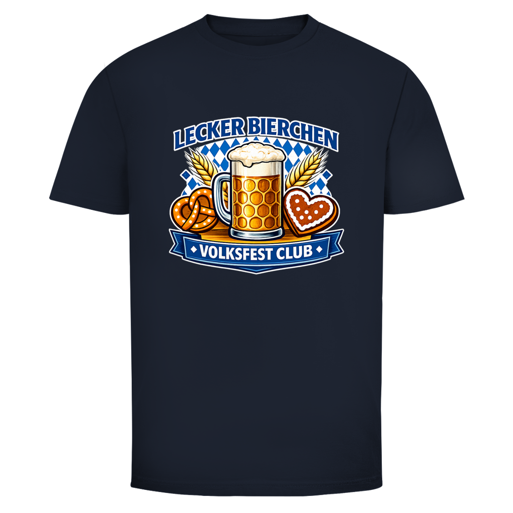 Lecker Bierchen Volksfest Club | Unisex T-Shirt