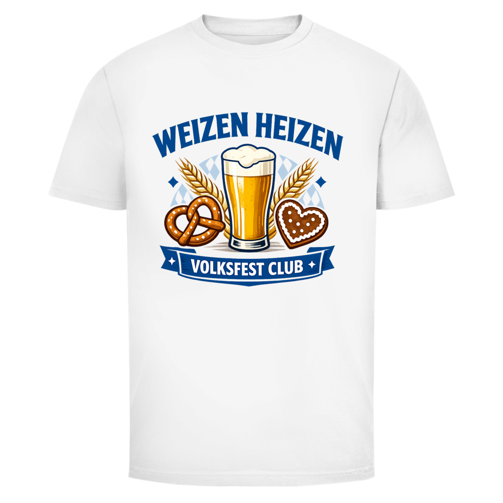 Weizen Heizen Volksfest Club | Unisex T-Shirt