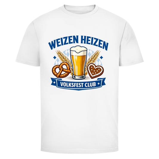 Weizen Heizen Volksfest Club | Unisex T-Shirt