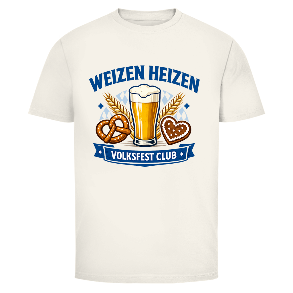 Weizen Heizen Volksfest Club | Unisex T-Shirt