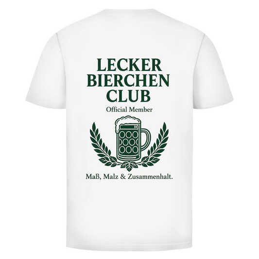 Lecker Bierchen Club Volksfest Edition Rückendruck | Unisex T-Shirt