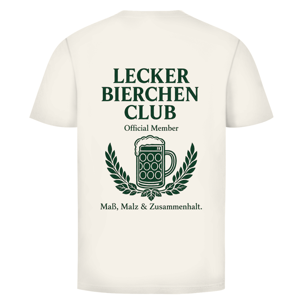 Lecker Bierchen Club Volksfest Edition Rückendruck | Unisex T-Shirt
