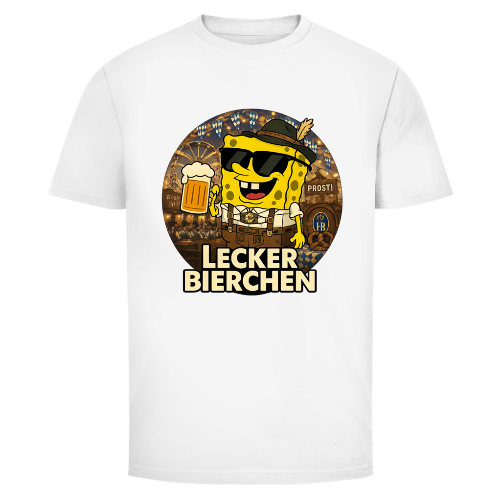 Lecker Bierchen Schwamm Wiesn Edition | Unisex T-Shirt