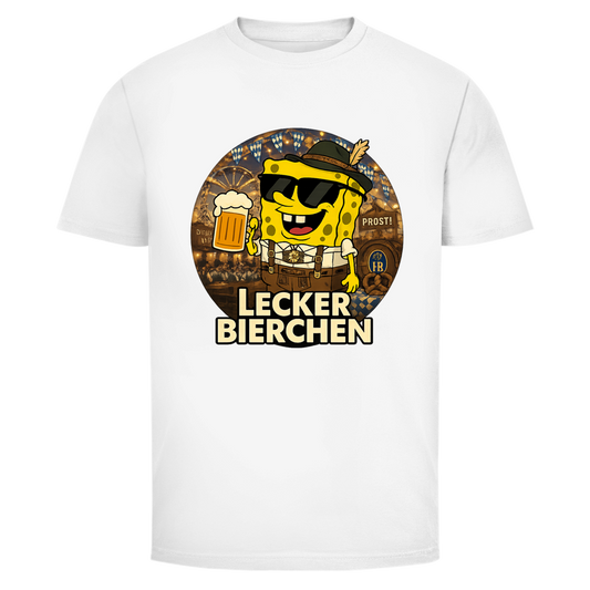 Lecker Bierchen Schwamm Wiesn Edition | Unisex T-Shirt