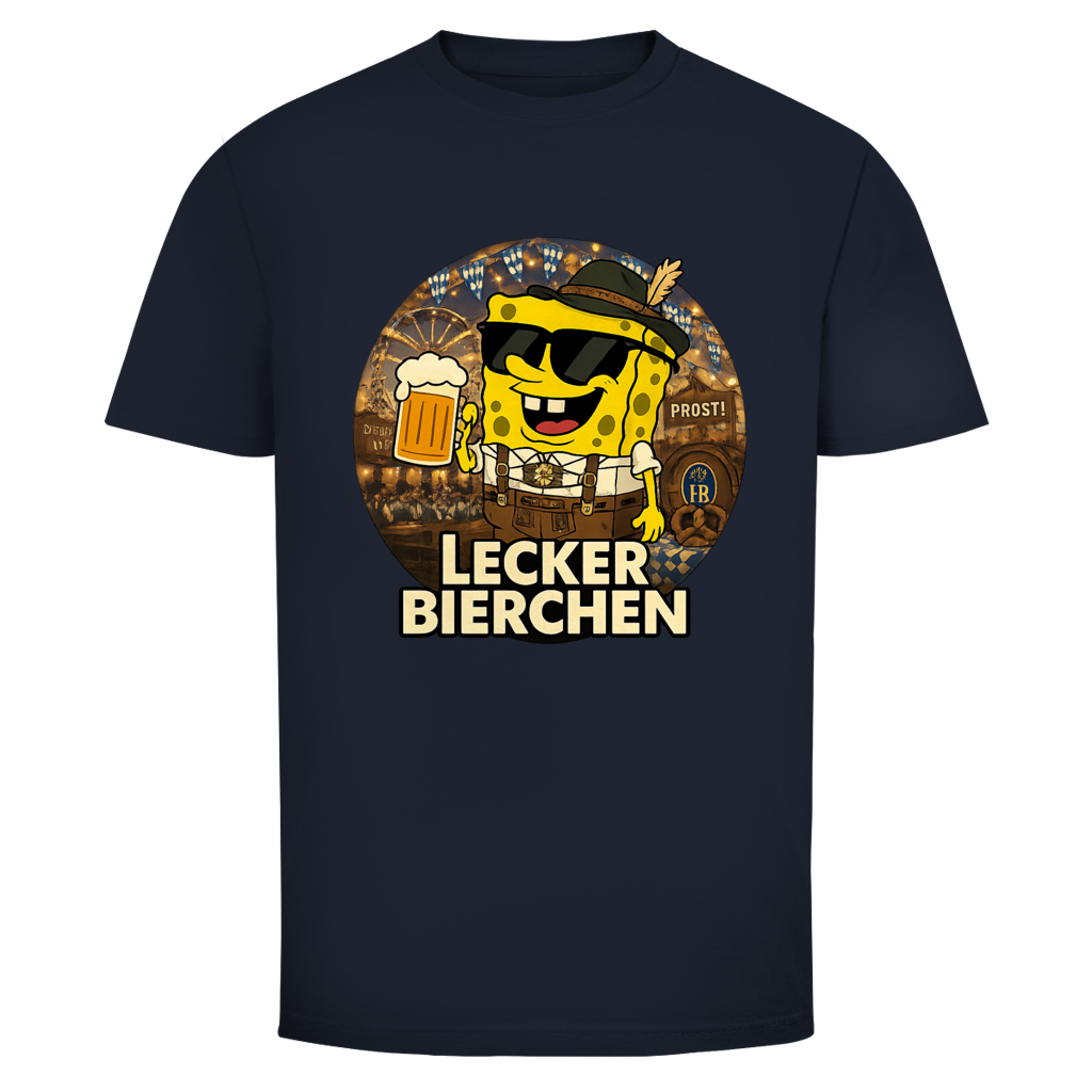 Lecker Bierchen Schwamm Wiesn Edition | Unisex T-Shirt