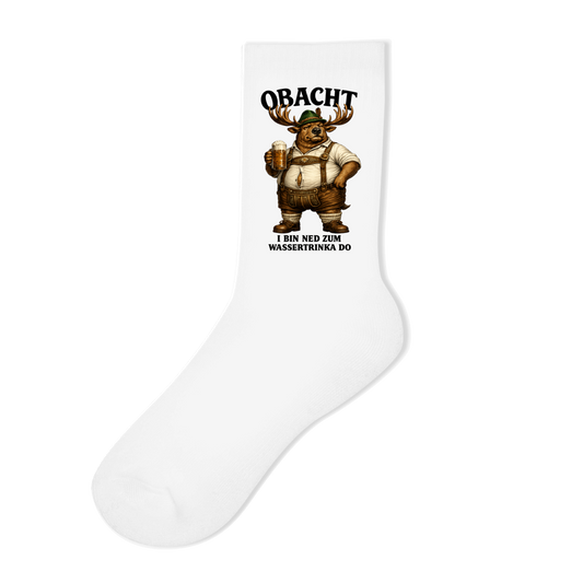 Ned zum Wassertrinka Do Hirsch | Socken
