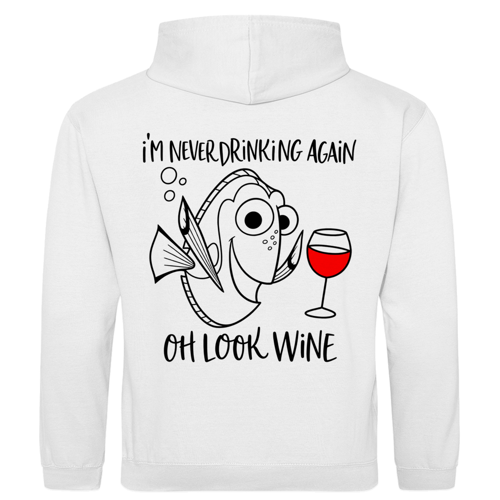 Look Wine Rückendruck | Unisex Hoodie