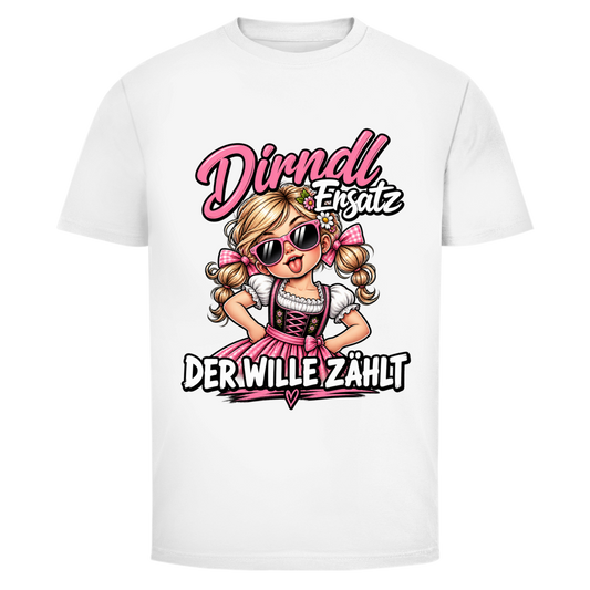 Dirndl Ersatz der Wille zählt | Unisex T-Shirt