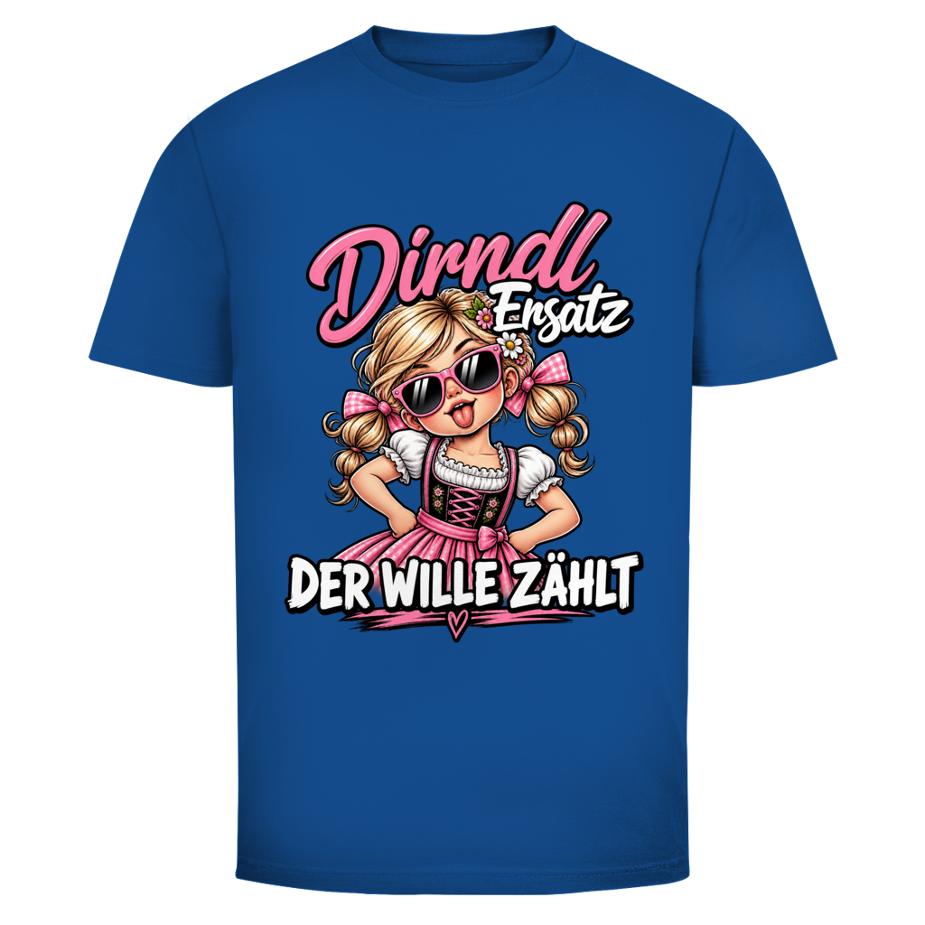 Dirndl Ersatz der Wille zählt | Unisex T-Shirt