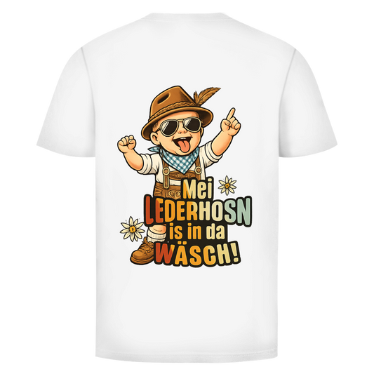 Mei Lederhosn Rückendruck | Unisex T-Shirt