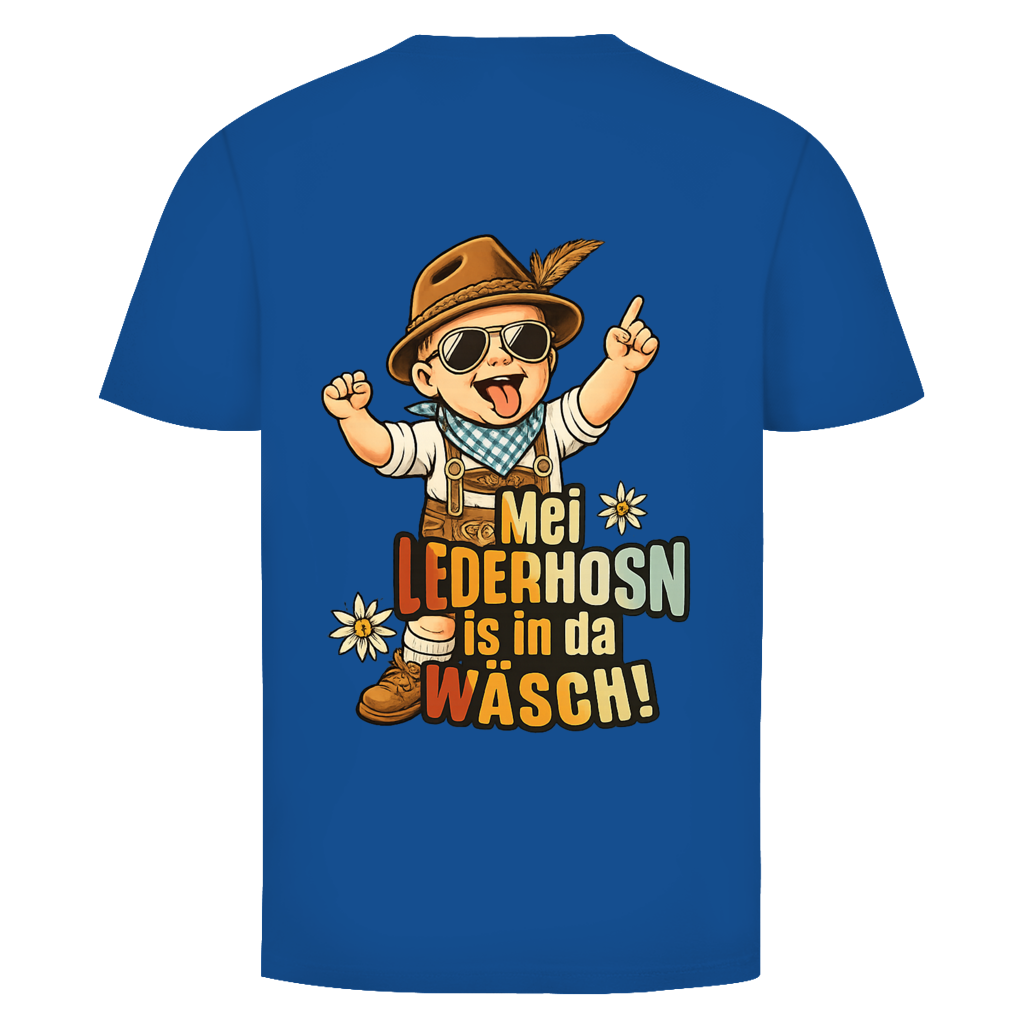 Mei Lederhosn Rückendruck | Unisex T-Shirt