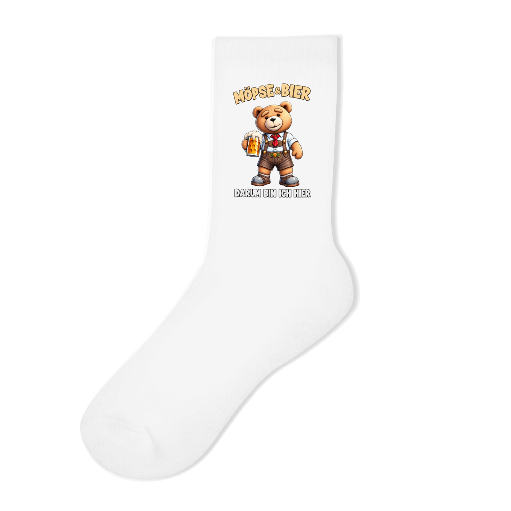 Möpse & Bier Teddy | Socken