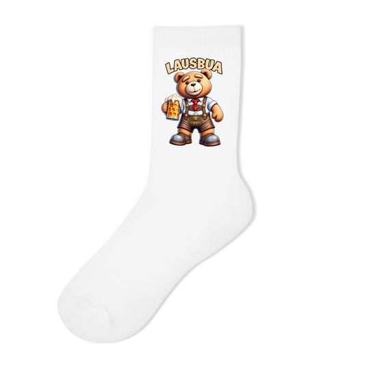 Lausbua Bier Teddy | Socken