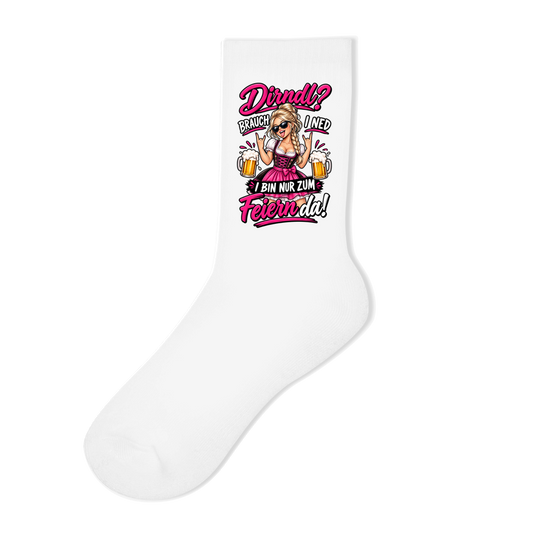Dirndl brauch i ned | Socken