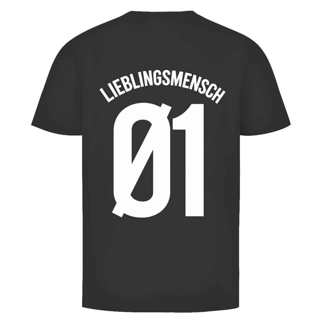 Lieblingsmensch 01 Rückendruck | Unisex T-Shirt