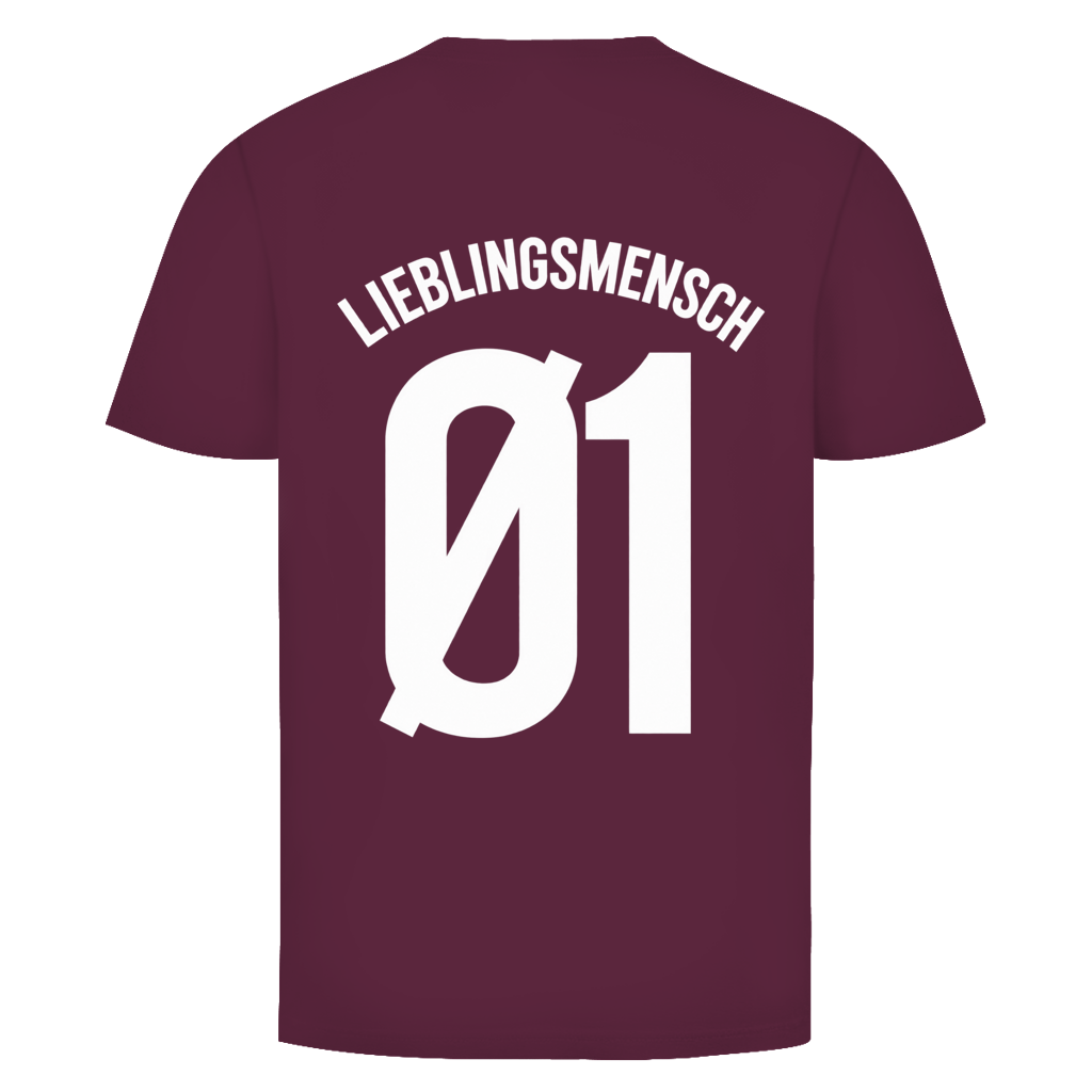 Lieblingsmensch 01 Rückendruck | Unisex T-Shirt