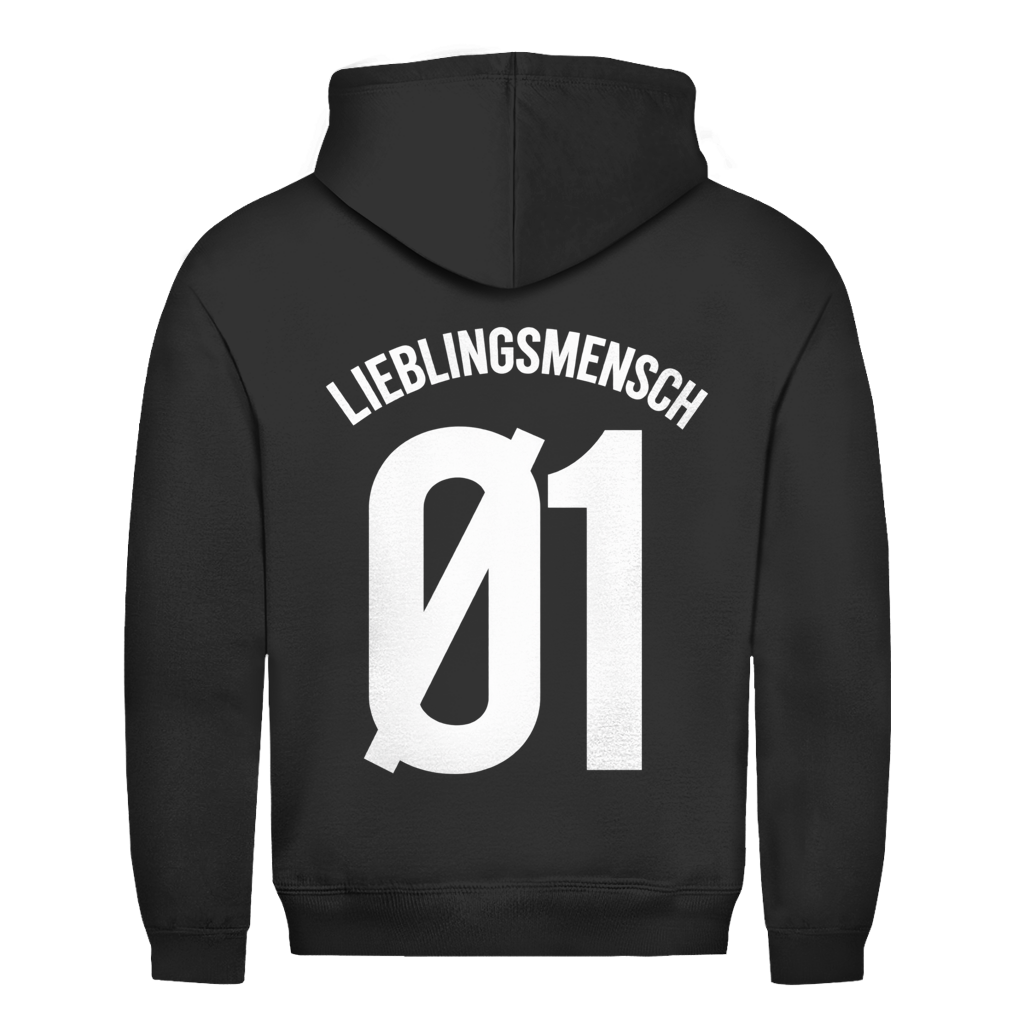 Lieblingsmensch 01 Rückendruck | Unisex Hoodie