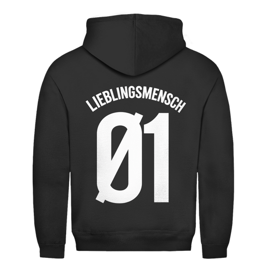 Lieblingsmensch 01 Rückendruck | Unisex Hoodie