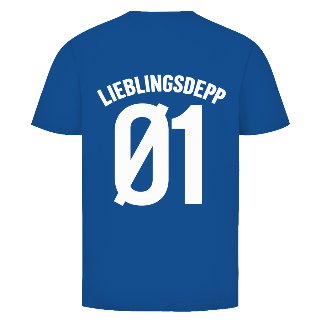 Lieblingsdepp 01 Rückendruck | Unisex T-Shirt