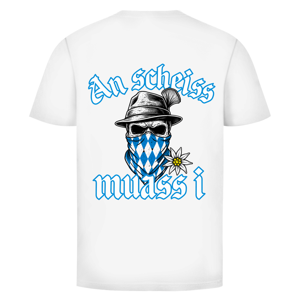An scheiss Bavaria Outlaw Rückendruck | Unisex T-Shirt