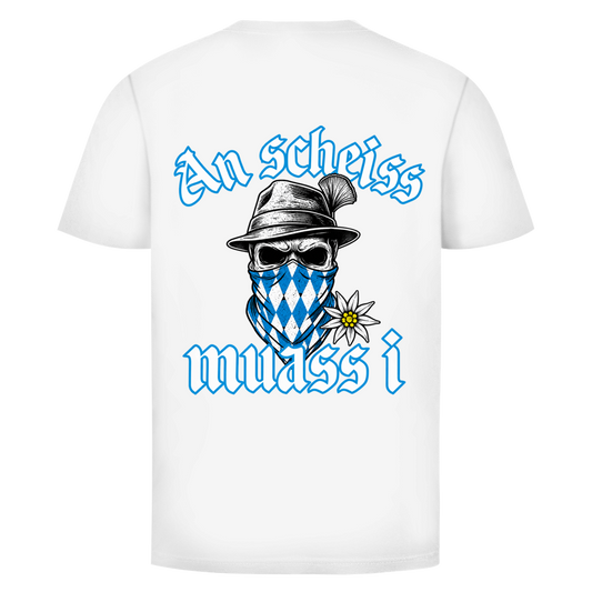 An scheiss Bavaria Outlaw Rückendruck | Unisex T-Shirt