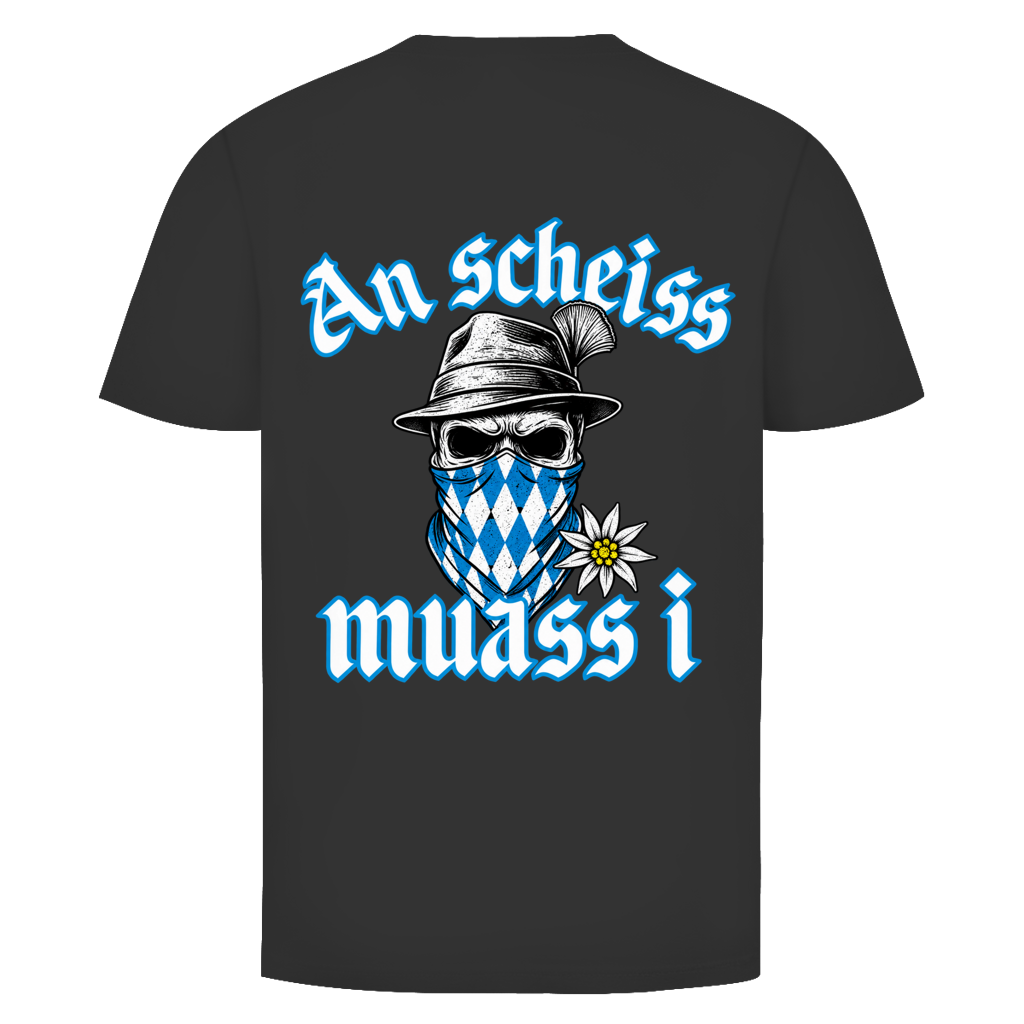 An scheiss Bavaria Outlaw Rückendruck | Unisex T-Shirt