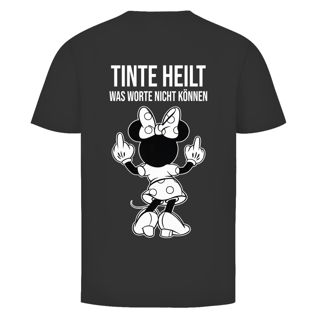 Tinte Heilt Mäuschen Rückendruck | Unisex T-Shirt