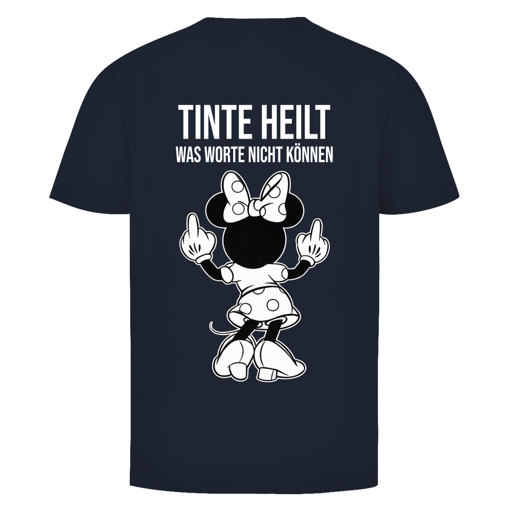Tinte Heilt Mäuschen Rückendruck | Unisex T-Shirt