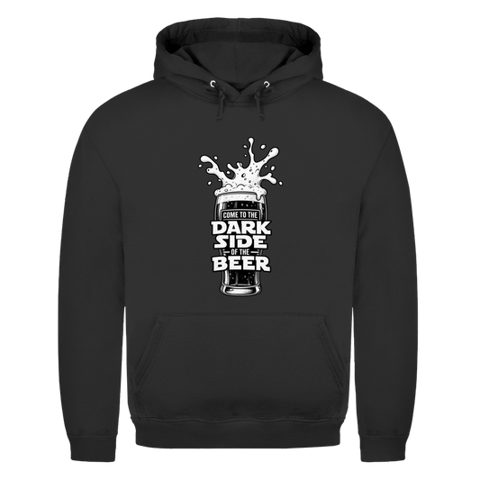Darkside of Beer Hoodie in Schwarz