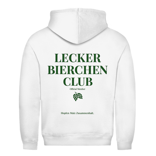 Lecker Bierchen Club Rückendruck | Unisex Hoodie