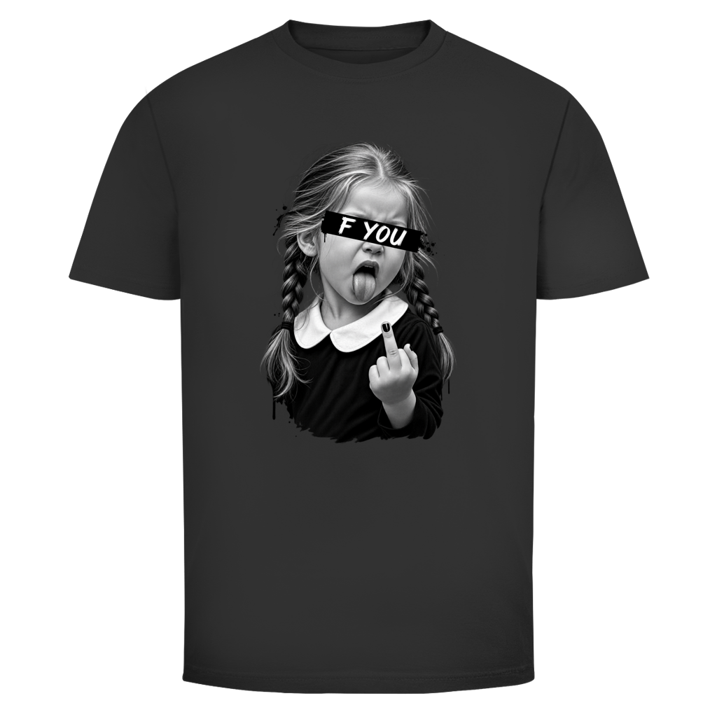 F YOU T-Shirt in Schwarz
