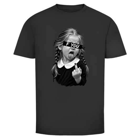 F YOU T-Shirt in Schwarz