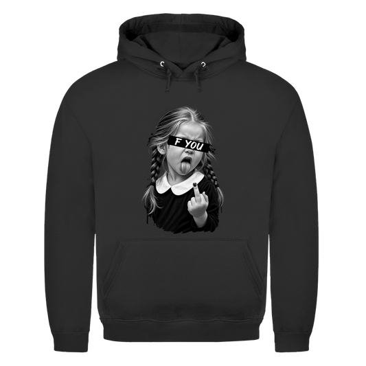 F YOU Hoodie in Schwarz