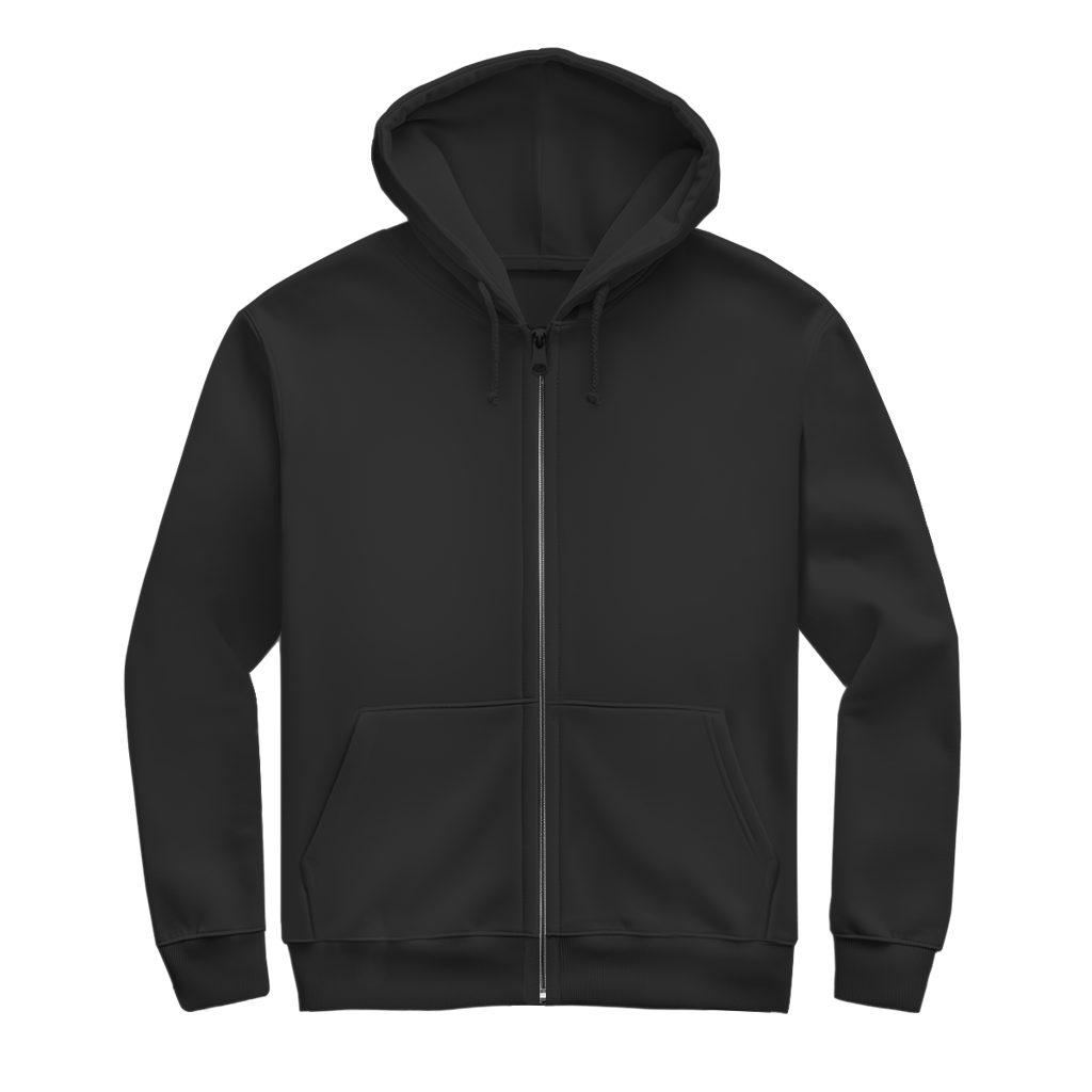 Du Bekloppt. Ich Bekloppt. Girls Zipper mit Rückendruck